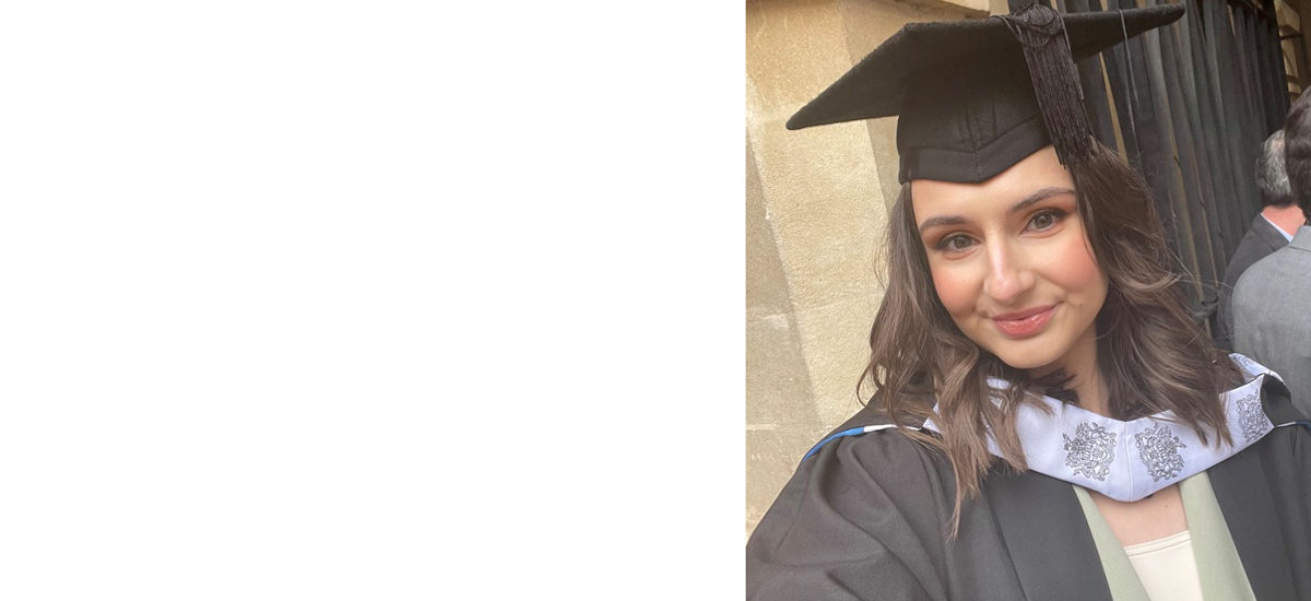 Claire Flanagan, Psychology MSc graduate.