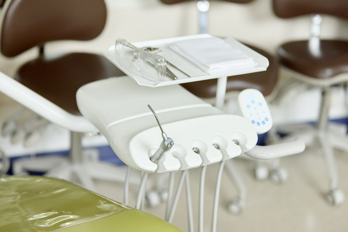 Selection of the different dental tools in the Dental Nursing Specialist labs