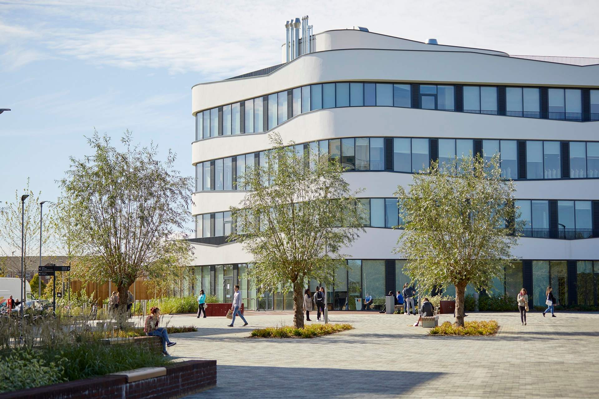 External view of the Creative Hub
